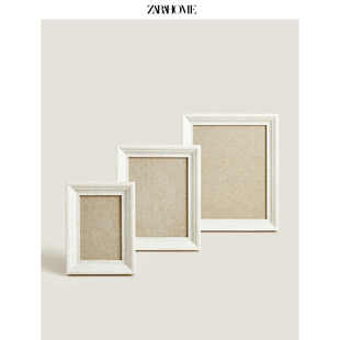 裱框6寸挂墙 Zara Home 简约木制相框摆台摆件照片装 47367045250