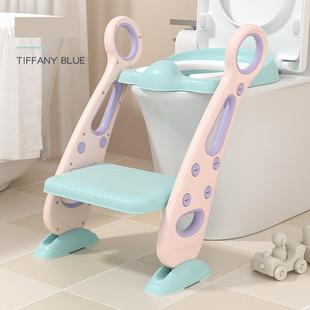 软垫婴儿便盆培训座椅带梯级凳子婴儿用品便盆训练器