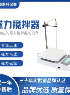 天津泰斯特加热恒温磁力搅拌器TMHL-200CL实验智能