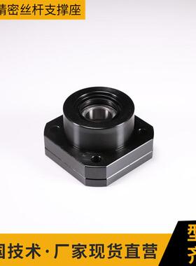 FK12 C5级BUN滚珠丝杆支撑座BRW12模组用丝杠固定侧带座轴承组件