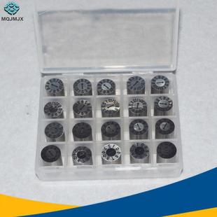 DTBX可调数字日期章印章模具年月合并塑胶压铸模具DTAAA4支持定做