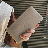 真皮手机钱包女长款 2025新款 大容量现金手包长夹牛皮手拿包女小包