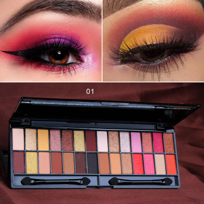 速发Makeup 28 Color Nude Eye Shadow Pallette Waterproof Eyes