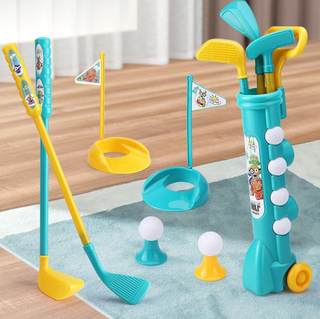 推荐Golf Club Set Putter Kids Toy Practice Caddy Balls Play