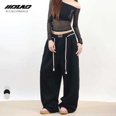 街舞jazz原创烫钻卫裤凉感7826