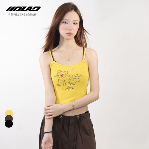 jazz辣妹吊带背心女夏季8766
