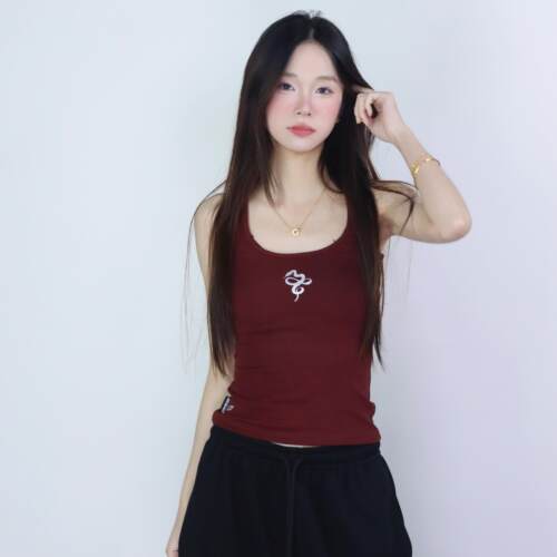 蛇年献瑞辣妹修身显瘦背心