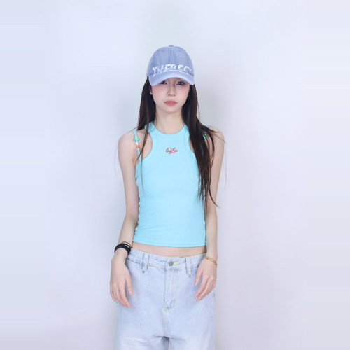 辣妹多巴胺背心修身甜妹X241