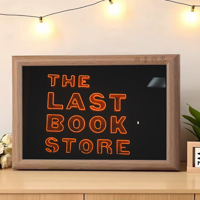 英相框印刷画THELASTBOOKSTORE