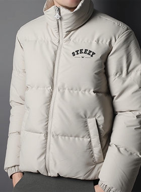 361男装短羽绒服专柜正品2025冬季新款保暖防风立领羽绒服9314