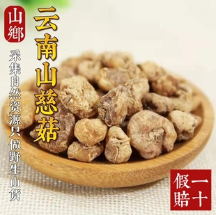 山乡药域 云南山慈菇干货无硫中药材野生山茨菇 朱姑鹿蹄草无义草