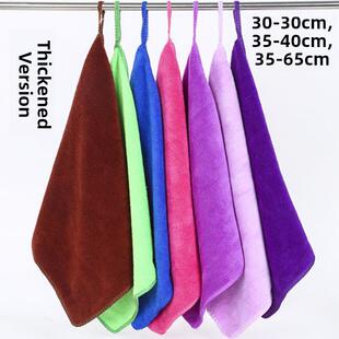 吸水性强，快速不掉线的多功能加厚清洁抹布，汽车擦拭布，玻璃桌