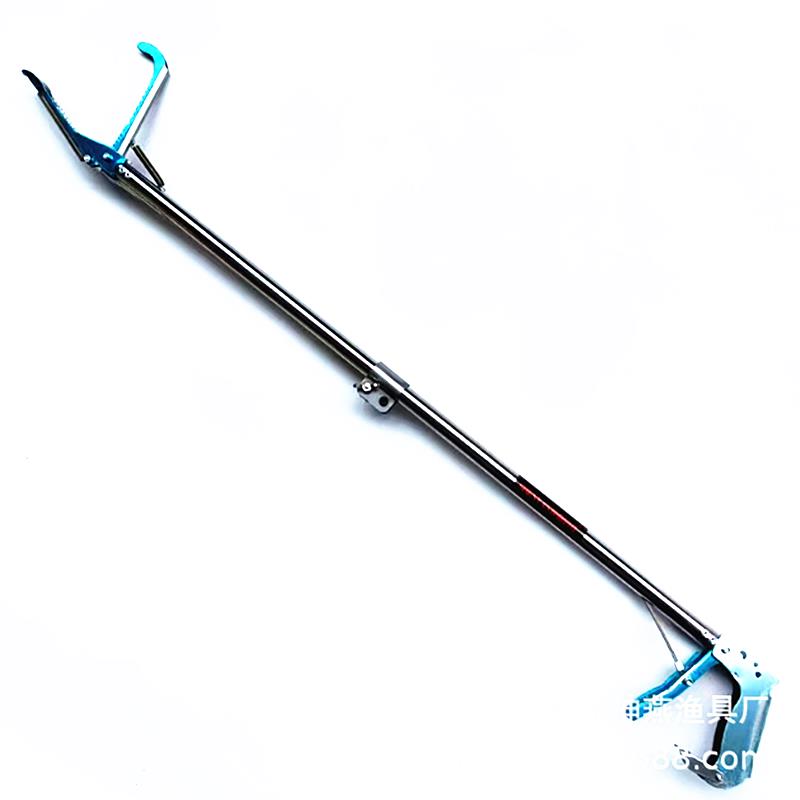 自动锁 盛燕加厚不锈钢折叠加长钳子黄鳝鱼夹子泥鳅 赶海螃蟹 2米