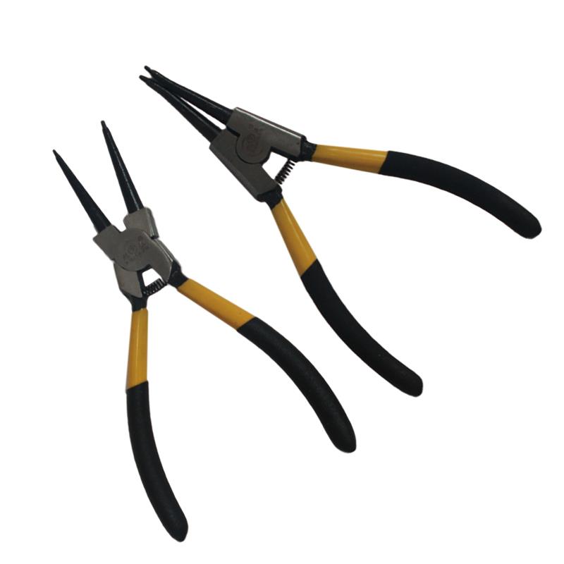 挡圈钳 卡簧钳 工具钳子 直头弯头卡钳 轴用卡环钳