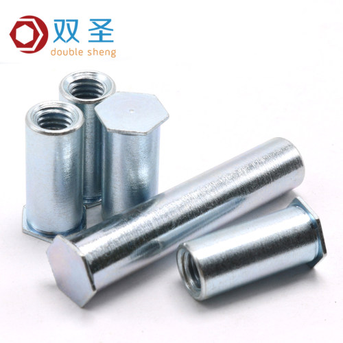 【M3 M4小外径】盲孔压铆螺柱 压铆螺母柱 压铆件M4*4-40外径6负