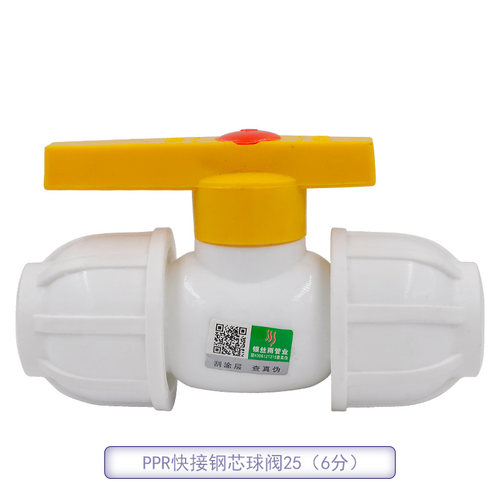 PPR/PE快接直接弯头三通球阀快速抢修接头20 4分PPR水管管件配件