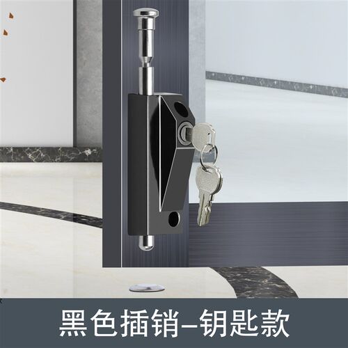 移门钩锁推拉门锁趟门锁有框玻璃门锁铝合金门锁不锈钢带框门钩锁