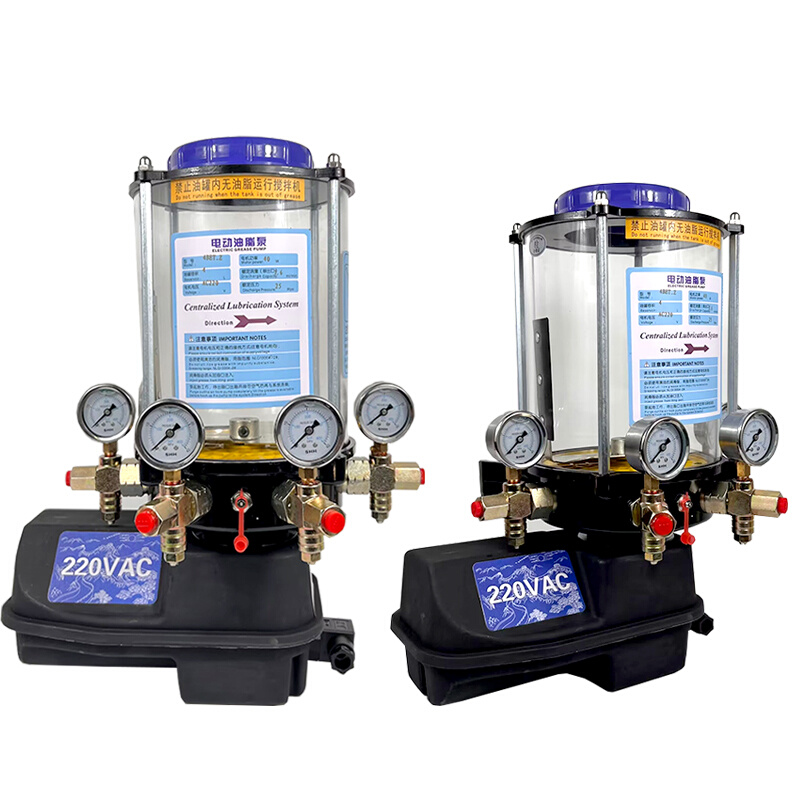 24V220V3动0搅拌机电浓油脂润滑泵全自8黄油泵加油泵注油泵动油泵