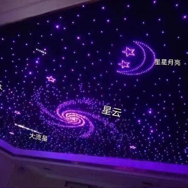 星空灯星空顶星空吊顶光纤满天星光纤灯光纤星空石膏板星空