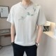 国风男装 亚麻短袖 体恤 2025新款 新中式 男潮牌圆领青年半袖 t恤夏季