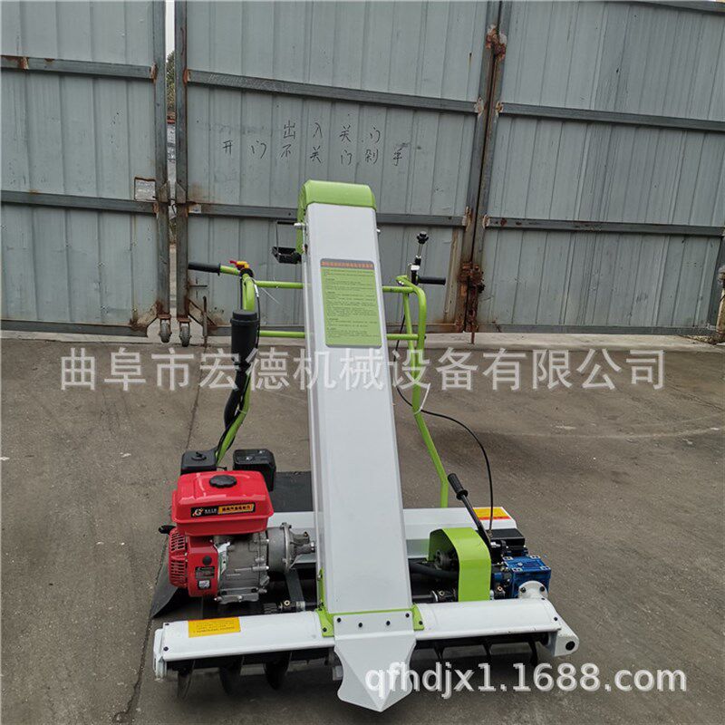 晒场收粮机 自走式稻谷装袋机 汽油自吸式粮食扒谷机