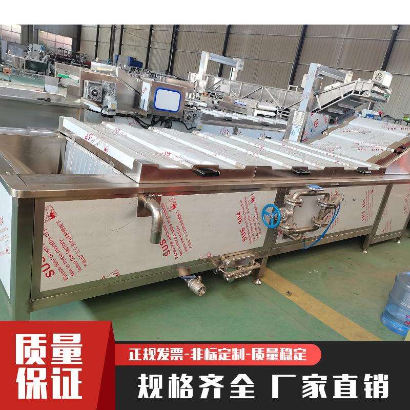黄桃罐头巴氏杀菌机海带丝低温巴氏杀菌流水线漂烫杀青机