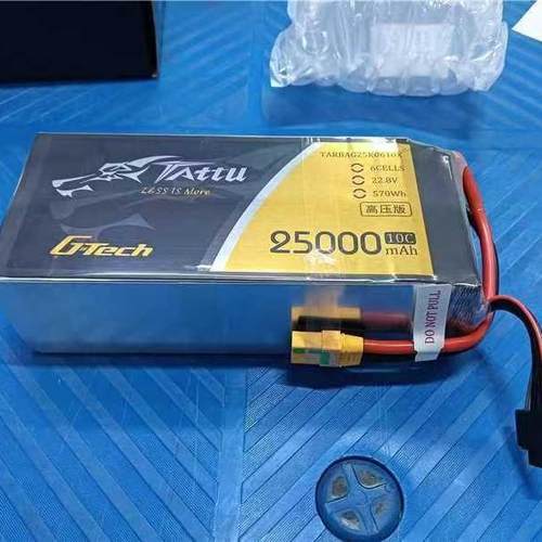 格氏6S25000mAh22.8V高压电池TATTU-HV-25000mAh-10C-22.8V-6S1
