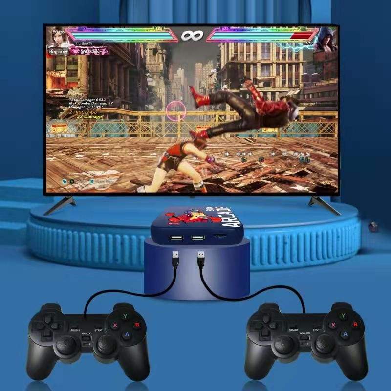 Arcade Box电视游戏机盒子怀旧3万游戏街机ps1,psp,n64,DC