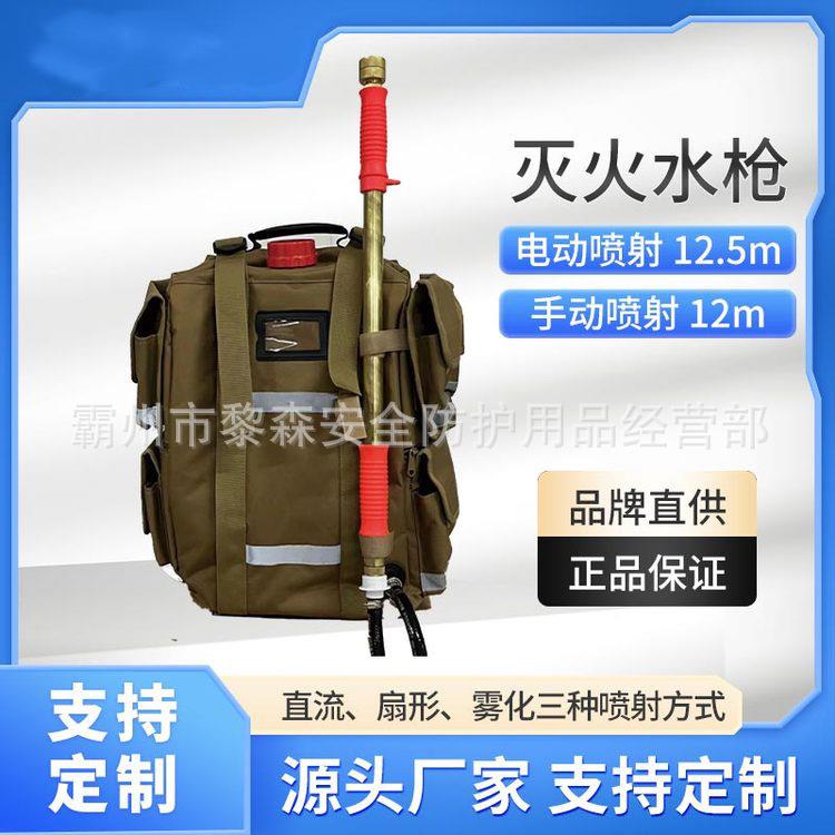 电手动灭火水枪ZASQ-03手电一体森林电动灭火水枪背负式森林灭火