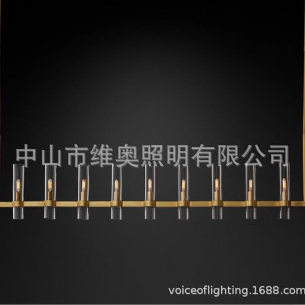 欧美认证全铜吊灯尺寸形状颜色可来图来样欢迎到厂考察咨询