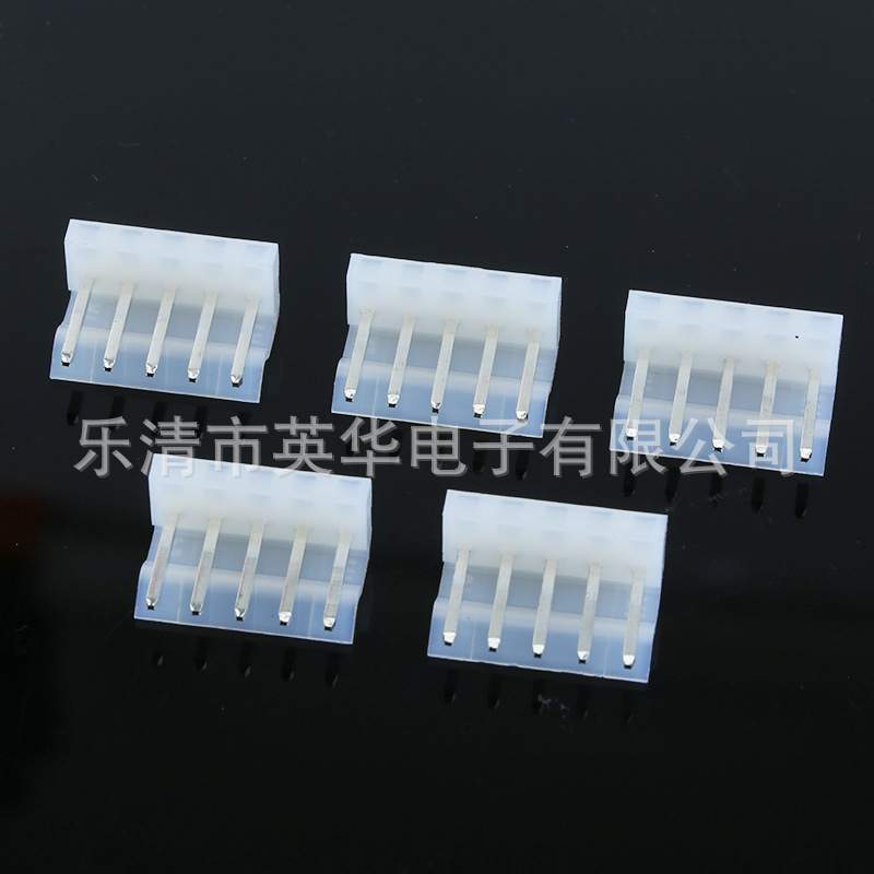 现货供应2P插针接插件3.96mm接线端子连接器3.96-5A五针座连接器