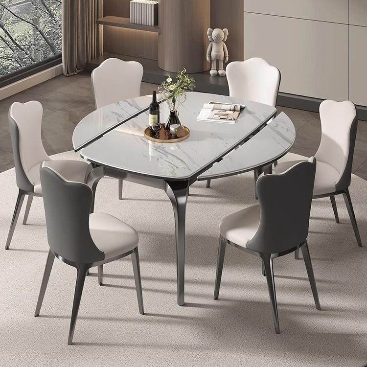 小户型微晶石可伸缩餐桌两用圆桌新款高级感家用大理石餐桌椅组合,畜牧/养殖物资,畜牧/养殖器械,淘宝优惠券,粉丝福利购,淘宝优惠卷
