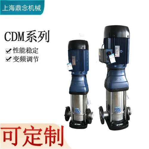 非自吸立式多级离心泵CDM150-10-1工业超滤反渗透高压泵11KW功率