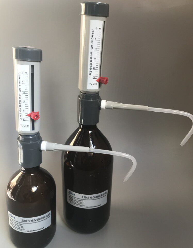 0-25ml套筒式可调定量加液瓶,瓶式加液器,棕色瓶1000ml
