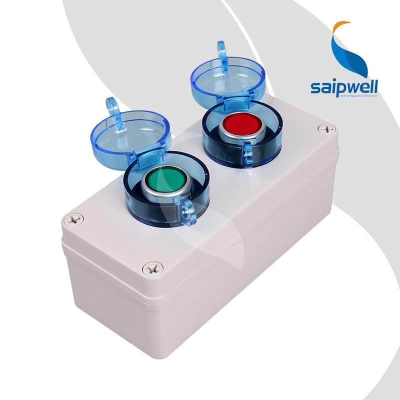 成套按钮开关盒IP66防水控制按钮开关盒急停按钮机旁按钮盒