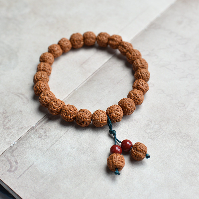 肉纹小金刚菩提籽尾巴吊坠手串链男女款DIY文玩念珠饰品