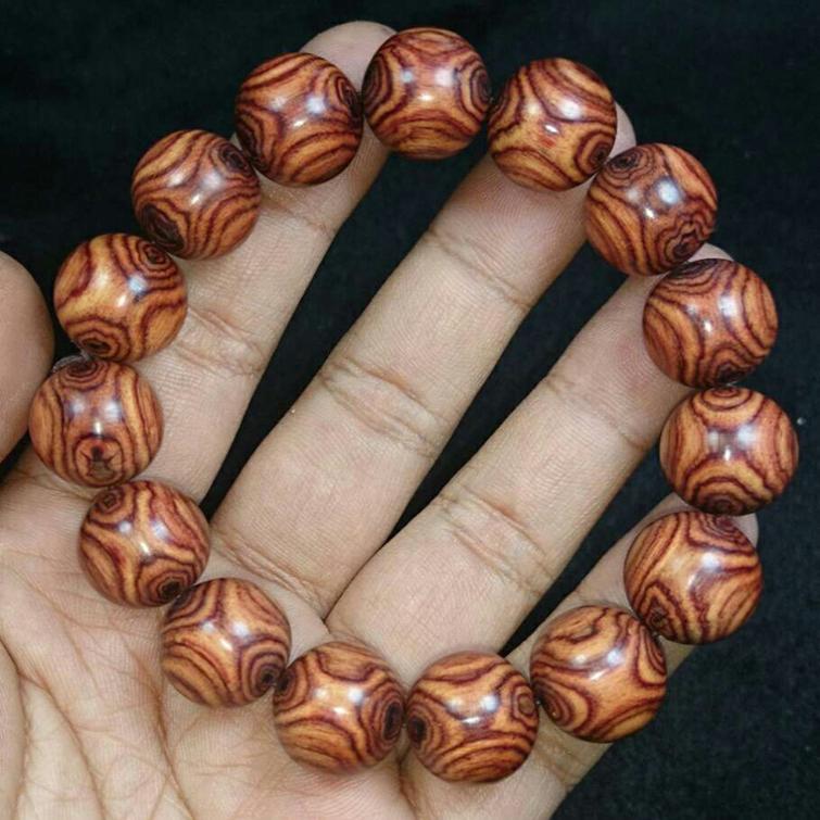 海南黄花梨鬼脸鬼眼2.0手串海黄老料男女手链佛珠念珠