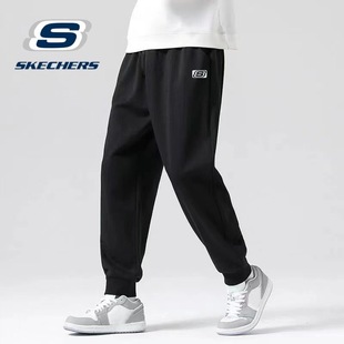 运动裤 秋季 新款 斯凯奇卫裤 束脚宽松休闲裤 大码 休闲跑步长裤 子 男裤