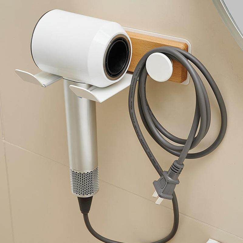 实木吹风机置物架卫生间原木风风筒收纳架壁挂免打孔通用吹风机架,家庭/个人清洁工具,吹风机置物架,淘宝优惠券,粉丝福利购,淘宝优惠卷