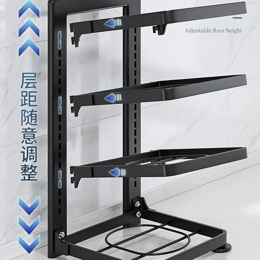 锅架专放锅具收纳厨房不锈钢