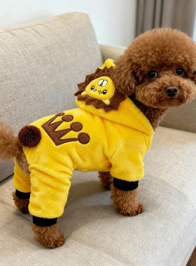 狗狗狮子变身衣服，太可爱了
