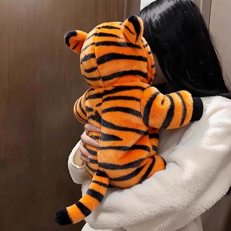 猫咪衣服秋冬老虎变身装中小型犬泰迪比熊博美冬天保暖加绒四脚衣