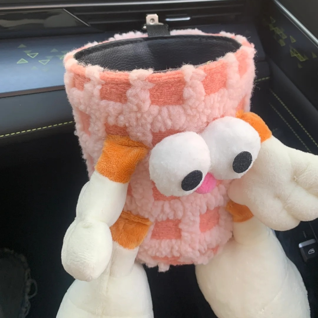 车载垃圾桶二用纸巾盒汽