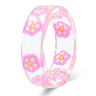 急速发货Summer fruit resin ring夏季水果树脂戒指女 accessori