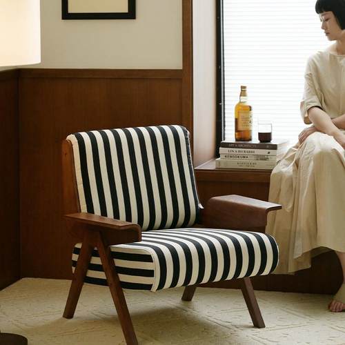 UCK又壳 | 轻法式复古单人沙发椅客厅阳台中古风设计师休闲椅子