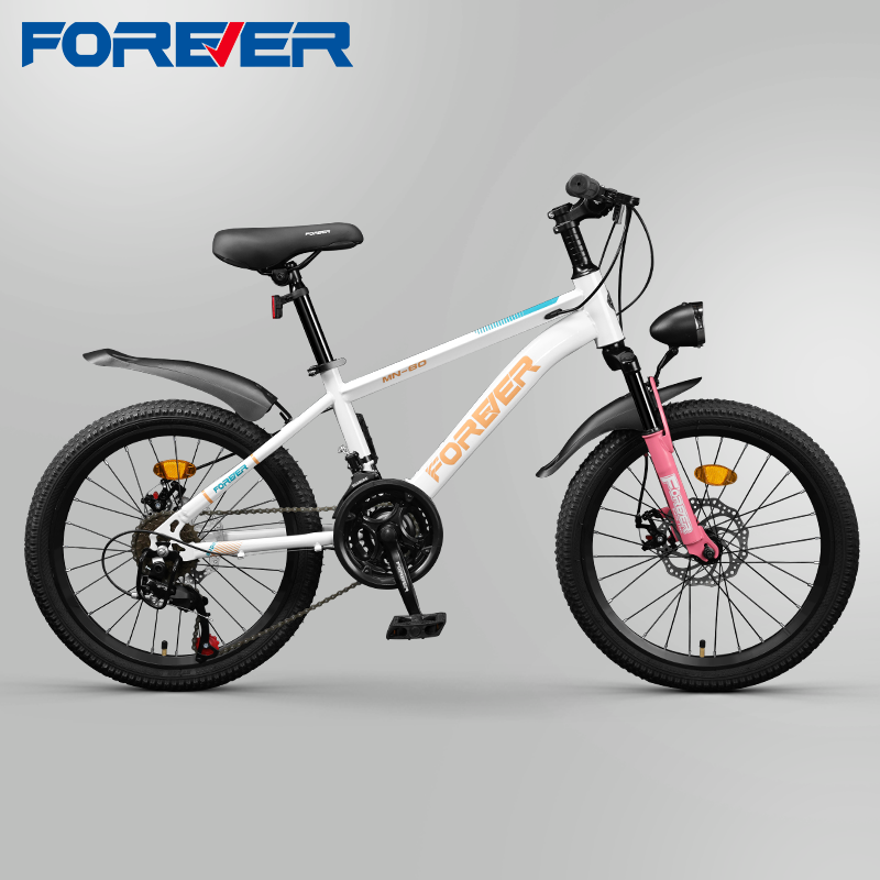 永久儿童自行车中大童青少年变速山地车8一12岁男女孩小学生单车