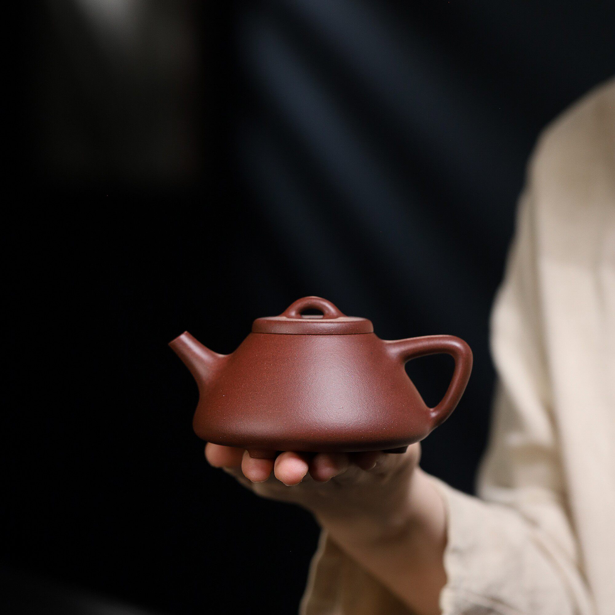 子冶石瓢壶宜兴原矿底槽清紫砂壶纯半手工泡茶壶小品功夫茶具220c