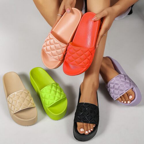shoeswomen新款菱格纹女