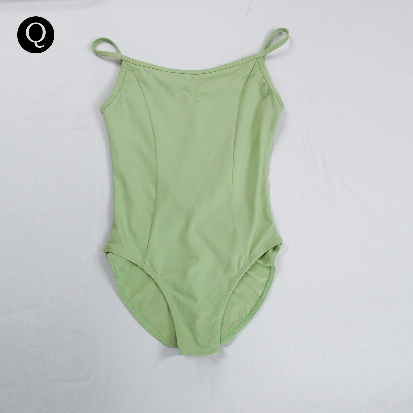 进口奶丝后V领体服芭蕾舞服