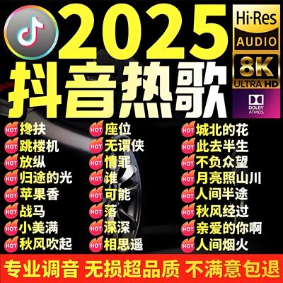 车载u盘歌曲2025新款抖音热歌榜